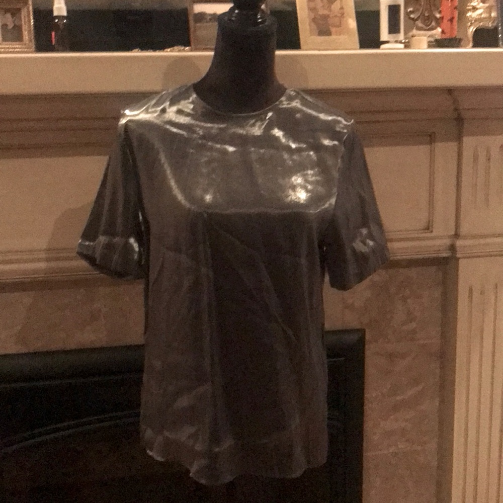 Silver Elegant Blouse